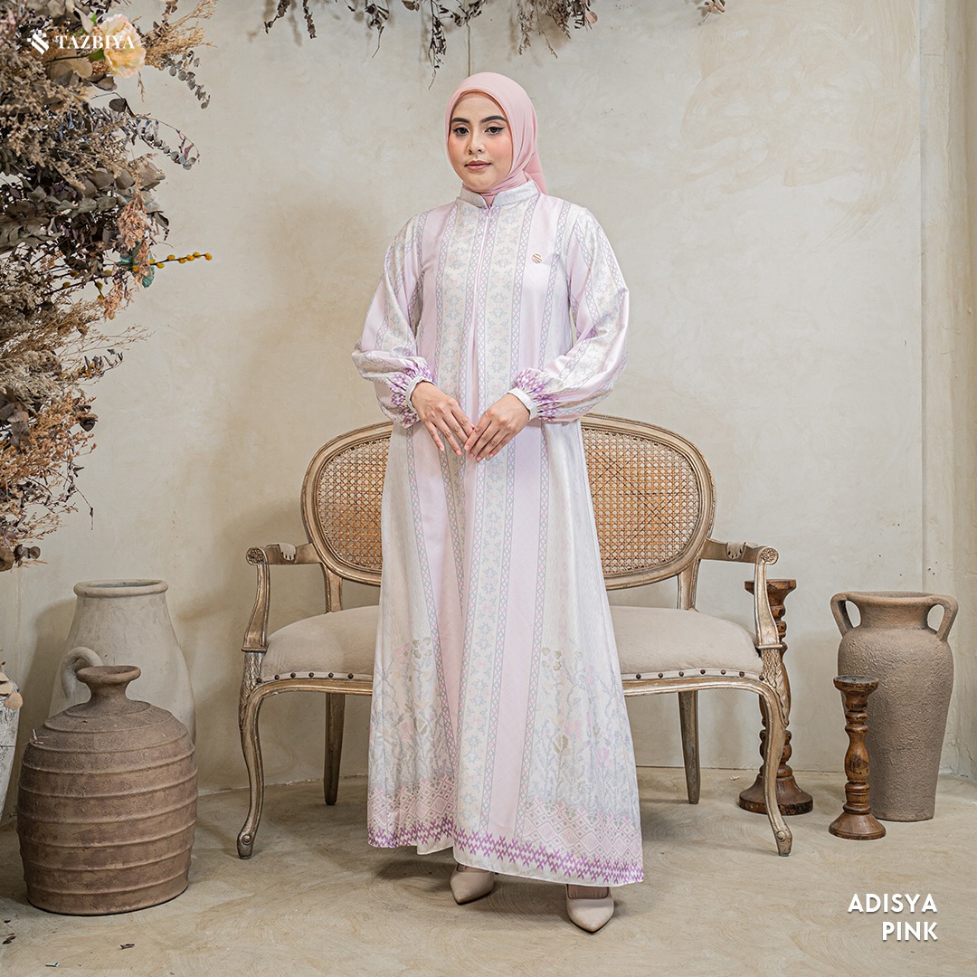 TAZBIYA MUSLIMWEAR GAMIS RAYON PREMIUM ADISYA SERIES