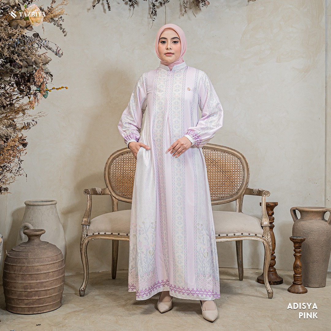 TAZBIYA MUSLIMWEAR GAMIS RAYON PREMIUM ADISYA SERIES