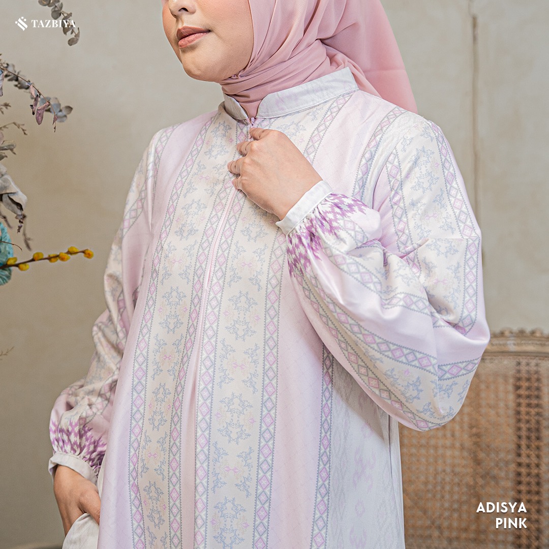 TAZBIYA MUSLIMWEAR GAMIS RAYON PREMIUM ADISYA SERIES