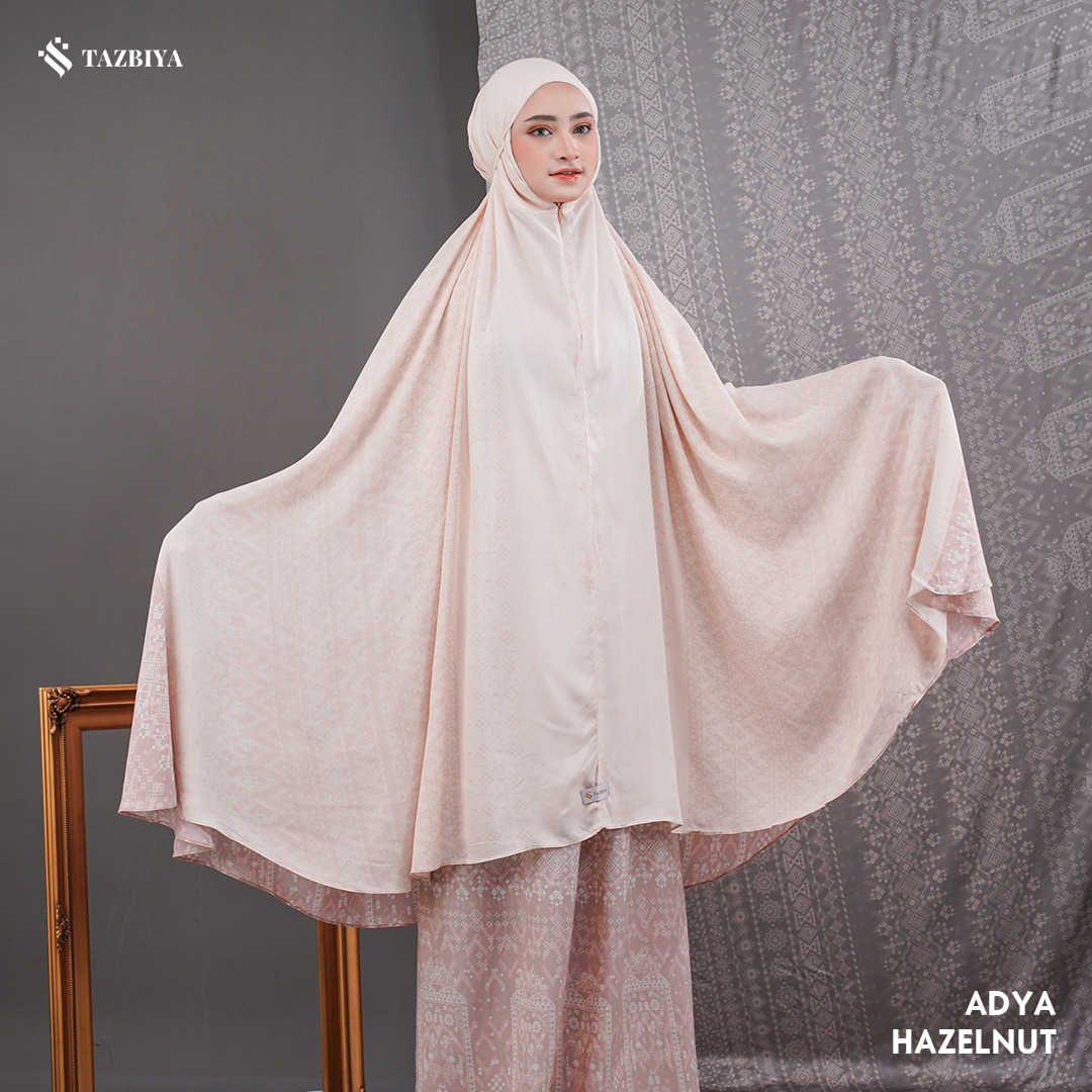 TAZBIYA ADYA SERIES I Mukena 2IN1 Rayon Jumbo Dewasa