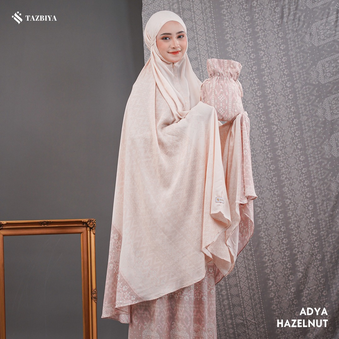 TAZBIYA ADYA SERIES I Mukena 2IN1 Rayon Jumbo Dewasa