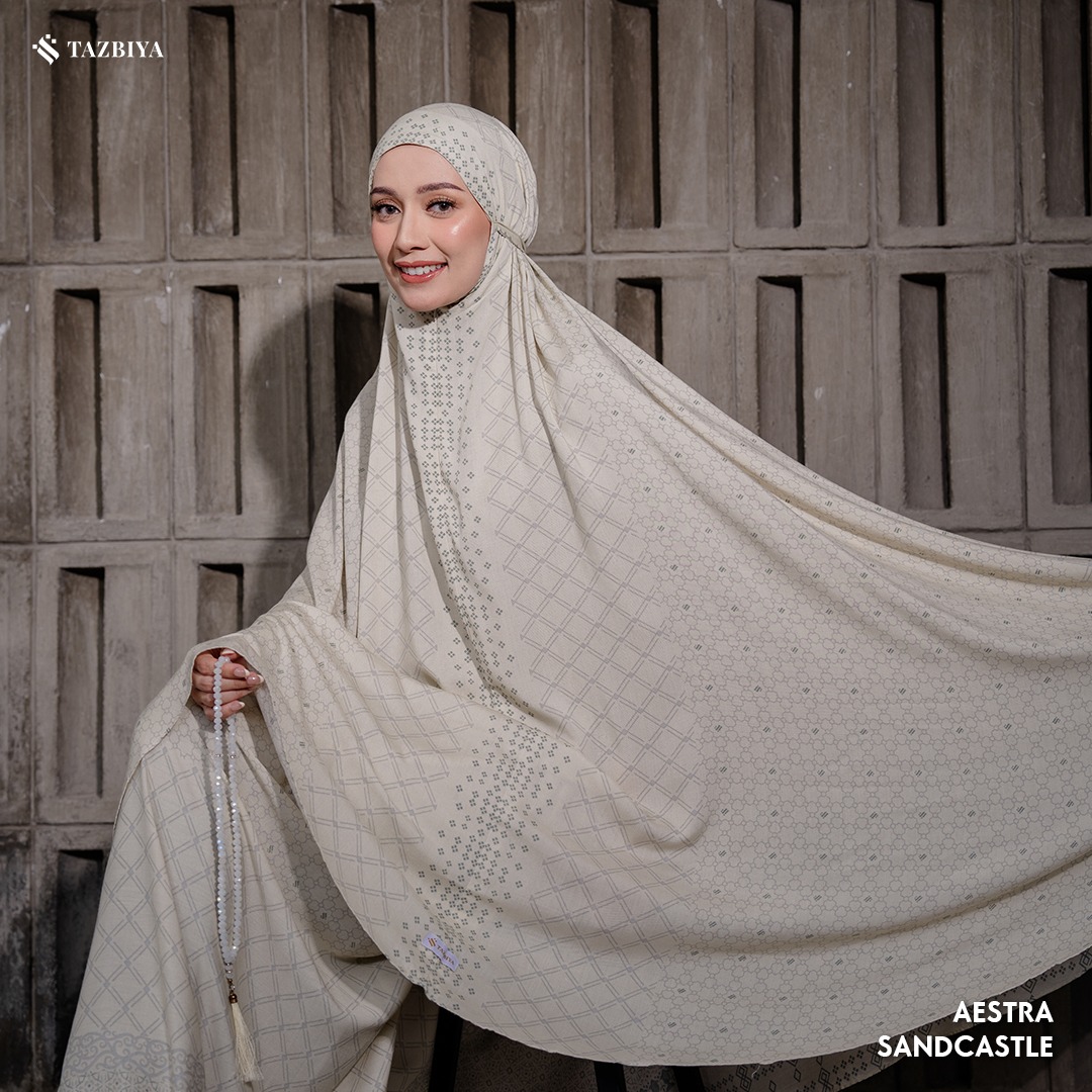 TAZBIYA MUKENA AESTRA SERIES | MUKENA RAYON PREMIUM 2IN1 DEWASA
