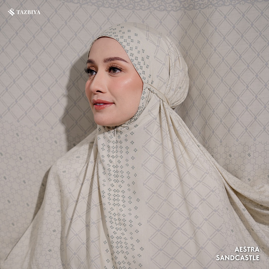 TAZBIYA MUKENA AESTRA SERIES | MUKENA RAYON PREMIUM 2IN1 DEWASA