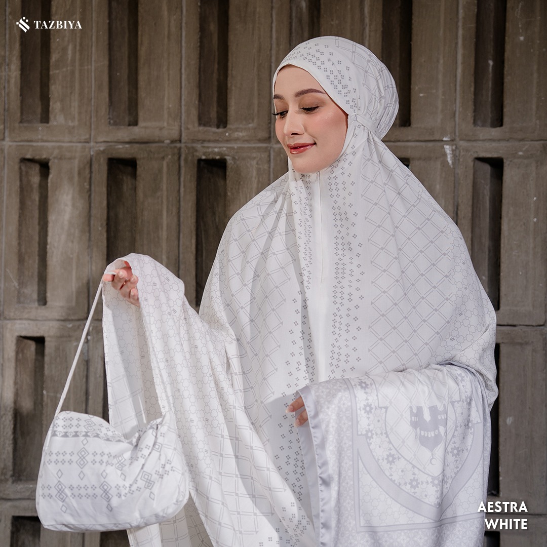 TAZBIYA MUKENA AESTRA SERIES | MUKENA RAYON PREMIUM 2IN1 DEWASA
