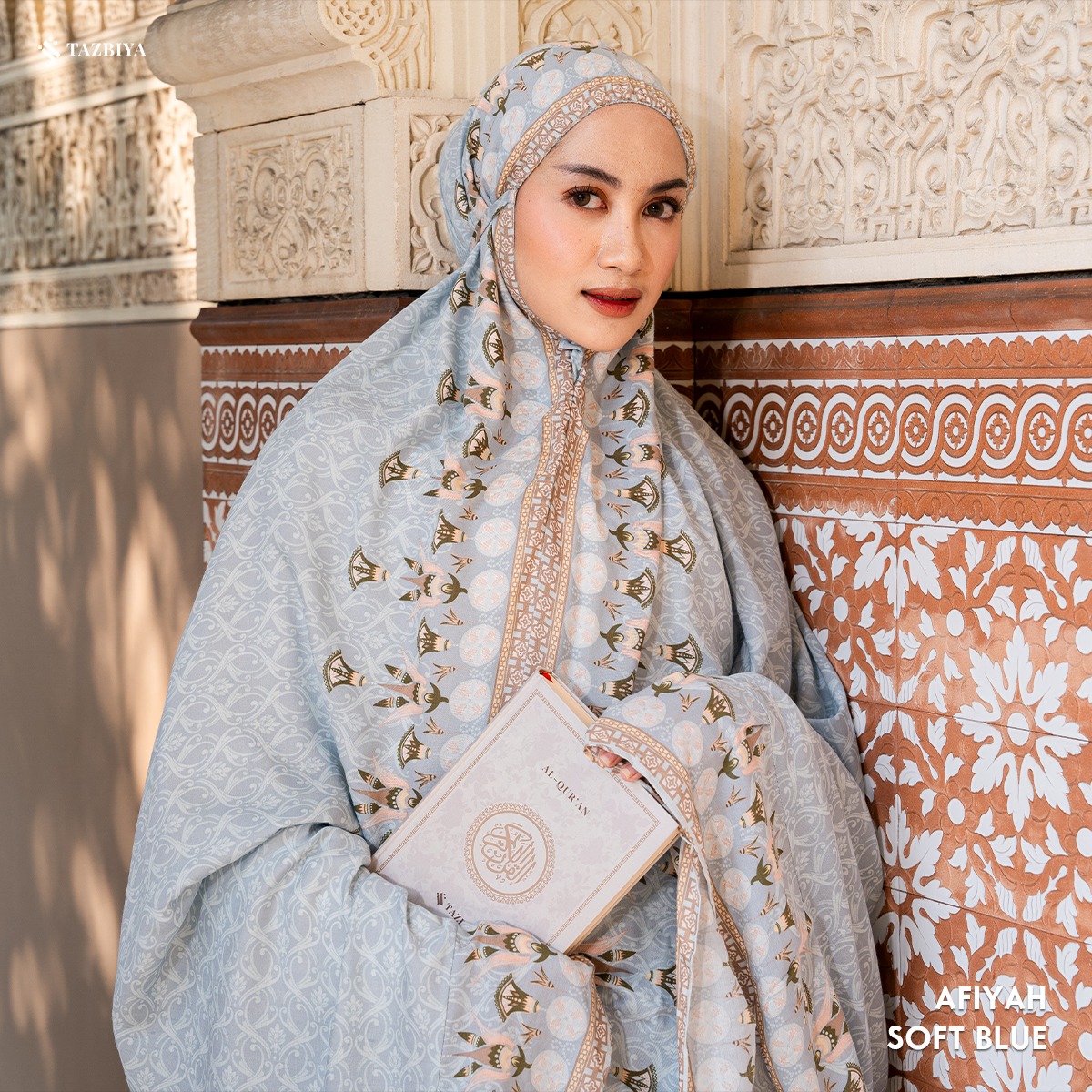 MUKENA TAZBIYA X KEMISO SAJADAH RAYON AFIYAH SERIES ALLSIZE