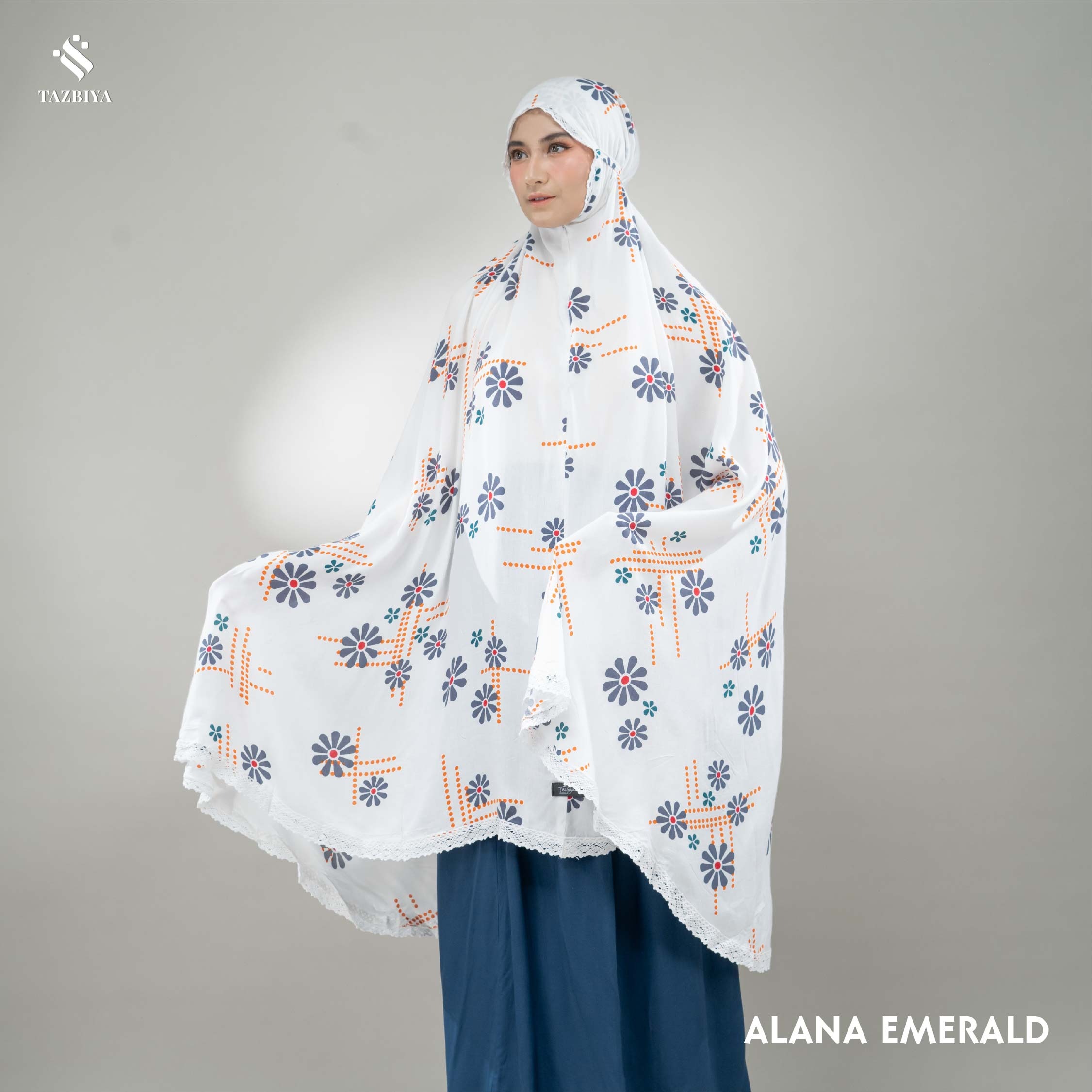 MUKENA DEWASA SET SAJADAH TAZBIYA KOMBINASI 2IN1 ALANA SERIES ALLSIZE