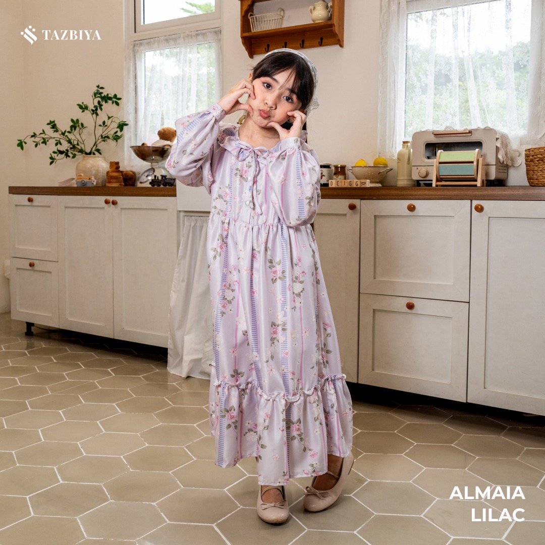 TAZBIYA - Gamis Anak Series (Gamis Dress Anak Perempuan Usia 2-8 Tahun Motif Lucu Cantik Stylish)