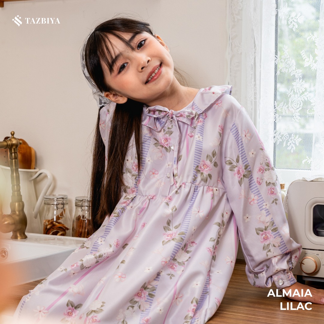TAZBIYA - Gamis Anak Series (Gamis Dress Anak Perempuan Usia 2-8 Tahun Motif Lucu Cantik Stylish)