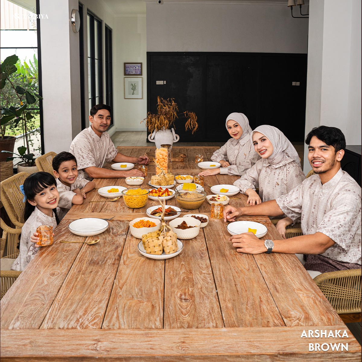 [READY STOCK] TAZBIYA SARIMBIT ARSHAKA SERIES | Baju Sarimbit Lebaran | Baju Sarimbit | Baju Sarimbit Keluarga | Sarimbit 2026