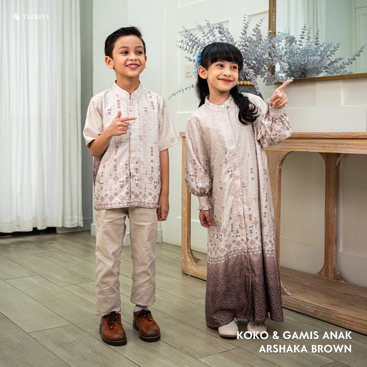 [READY STOCK] TAZBIYA SARIMBIT ARSHAKA SERIES | Baju Sarimbit Lebaran | Baju Sarimbit | Baju Sarimbit Keluarga | Sarimbit 2026