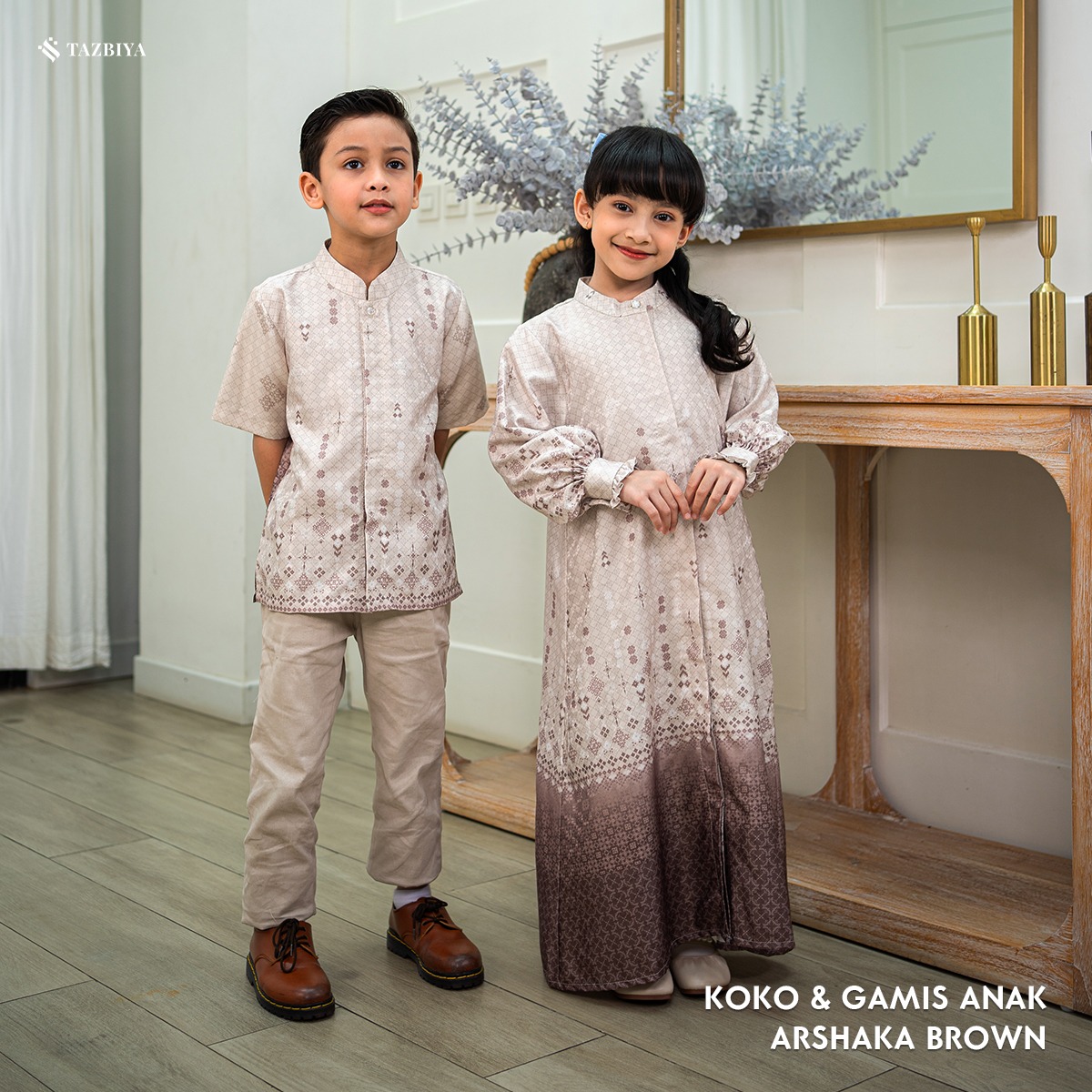 [READY STOCK] TAZBIYA SARIMBIT ARSHAKA SERIES | Baju Sarimbit Lebaran | Baju Sarimbit | Baju Sarimbit Keluarga | Sarimbit 2026