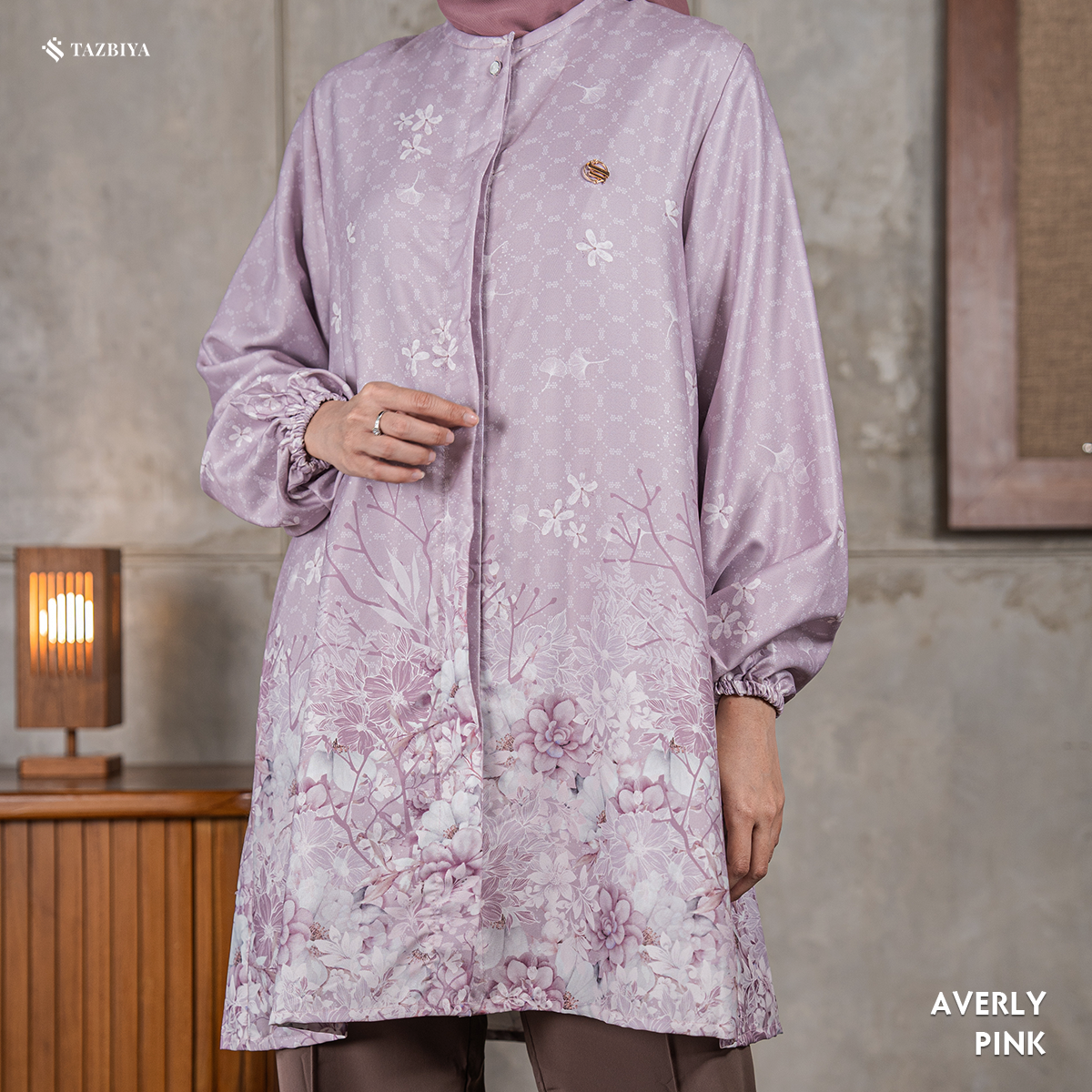 TAZBIYA TUNIK AVERLY SERIES | BLOUSE PREMIUM | ATASAN WANITA