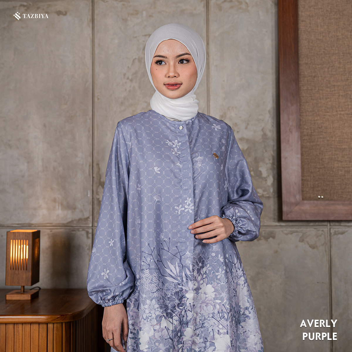 TAZBIYA TUNIK AVERLY SERIES | BLOUSE PREMIUM | ATASAN WANITA