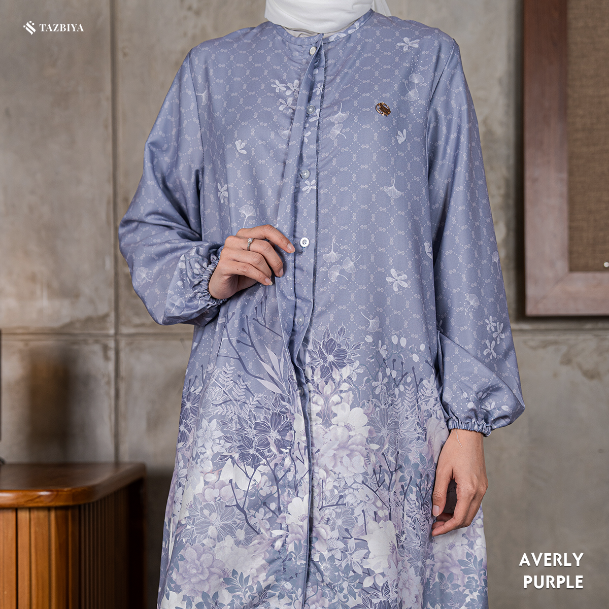 TAZBIYA TUNIK AVERLY SERIES | BLOUSE PREMIUM | ATASAN WANITA