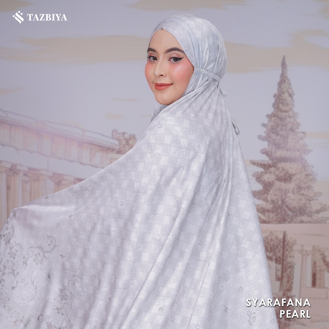 TAZBIYA MUKENA SILK PREMIUM SYARAFANA SERIES ALLSIZE