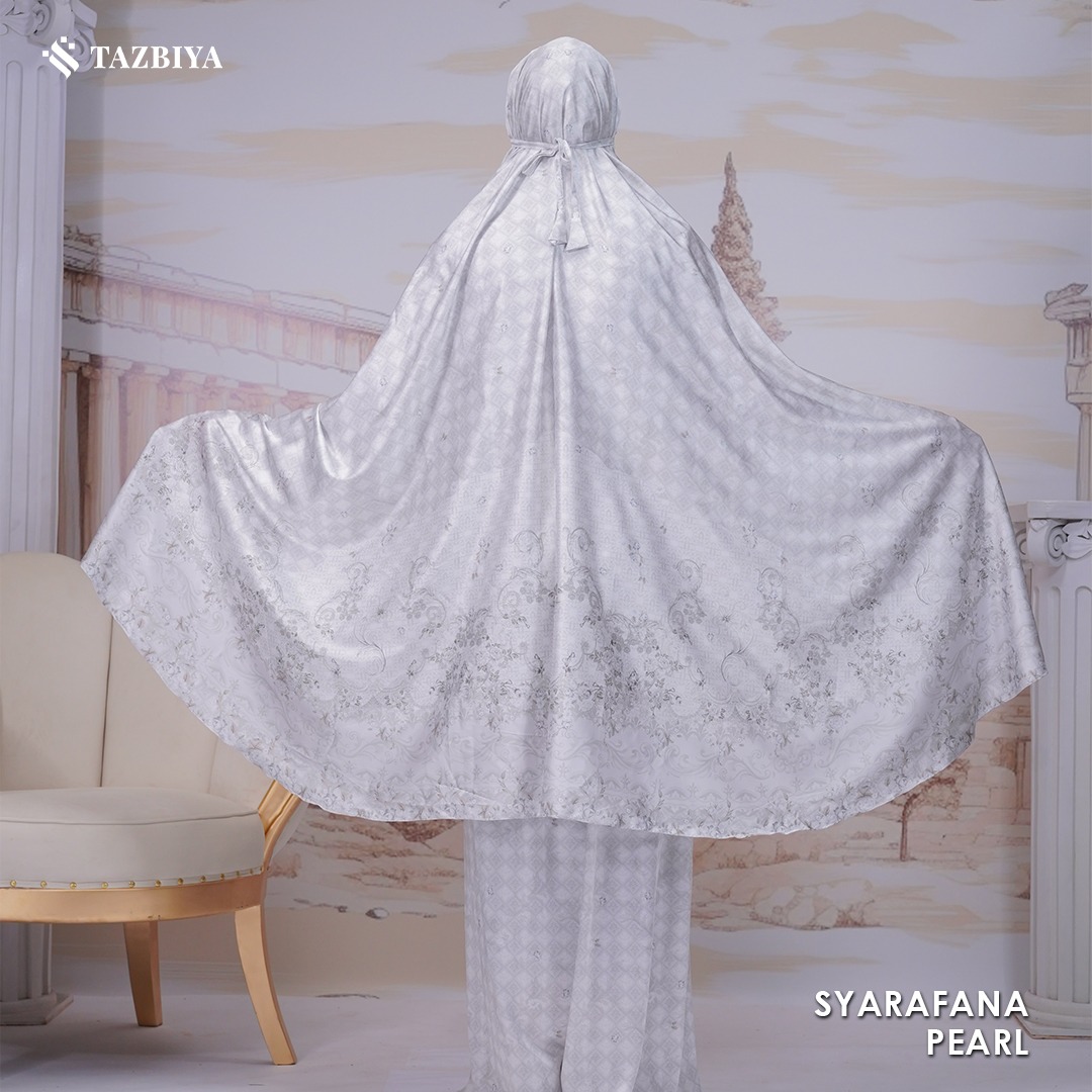 TAZBIYA MUKENA SILK PREMIUM SYARAFANA SERIES ALLSIZE