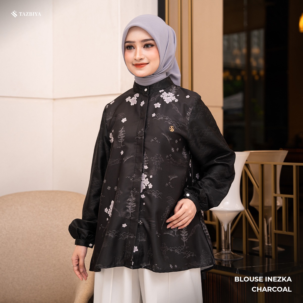 TAZBIYA BLOUSE INEZKA SERIES | BLOUSE PREMIUM | ATASAN WANITA