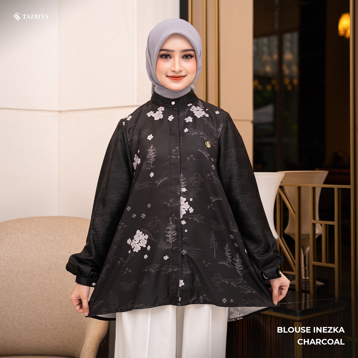 TAZBIYA BLOUSE INEZKA SERIES | BLOUSE PREMIUM | ATASAN WANITA