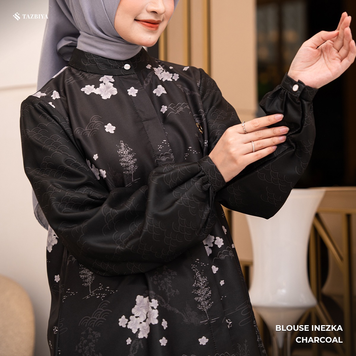 TAZBIYA BLOUSE INEZKA SERIES | BLOUSE PREMIUM | ATASAN WANITA