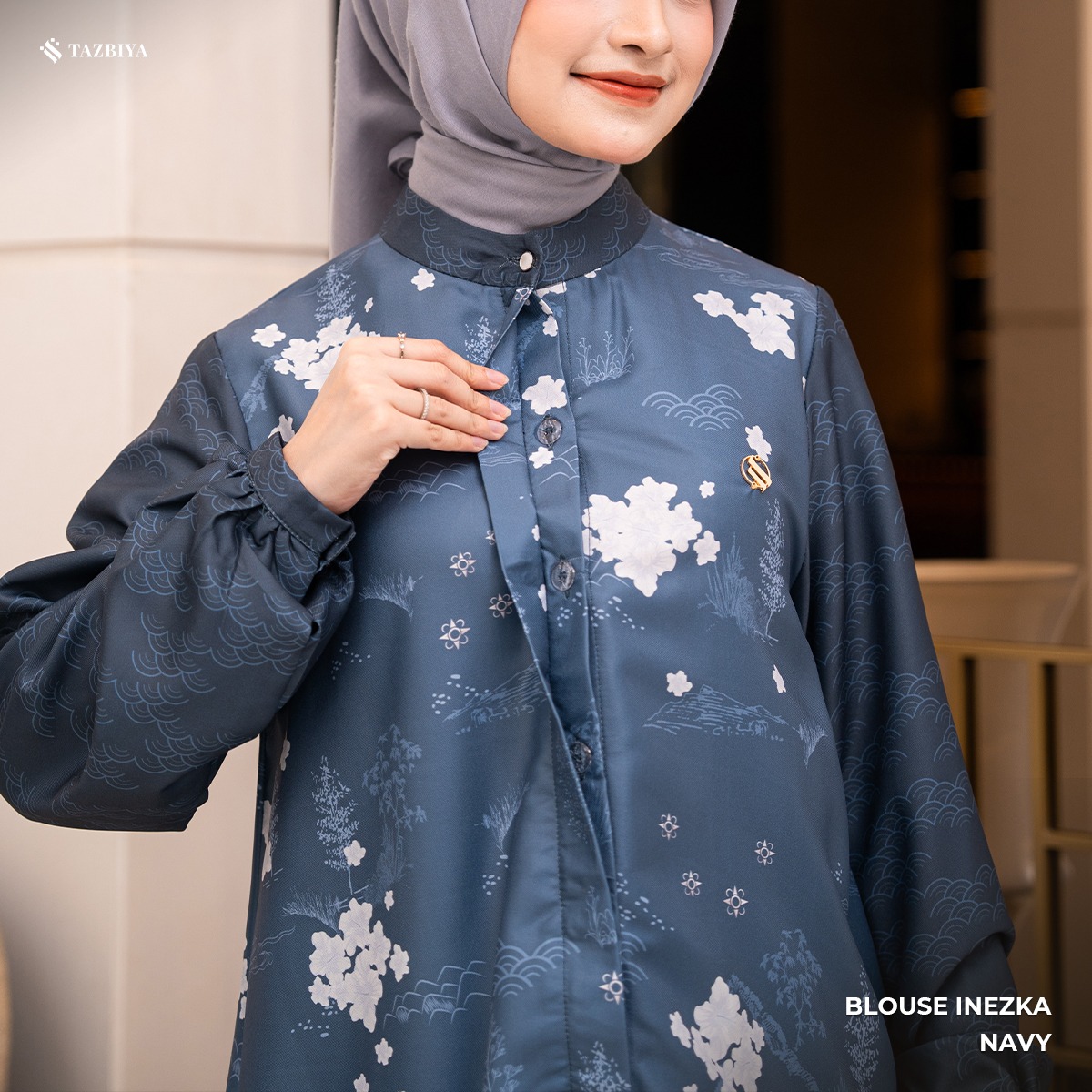 TAZBIYA BLOUSE INEZKA SERIES | BLOUSE PREMIUM | ATASAN WANITA