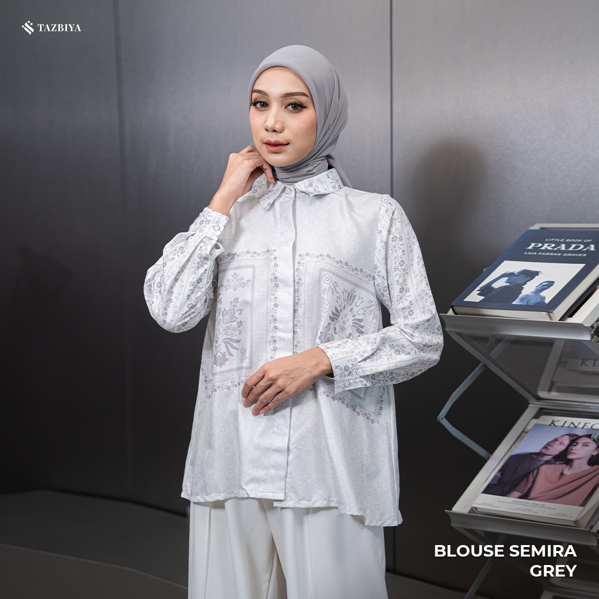 TAZBIYA BLOUSE SEMIRA SERIES | BLOUSE PREMIUM | ATASAN WANITA