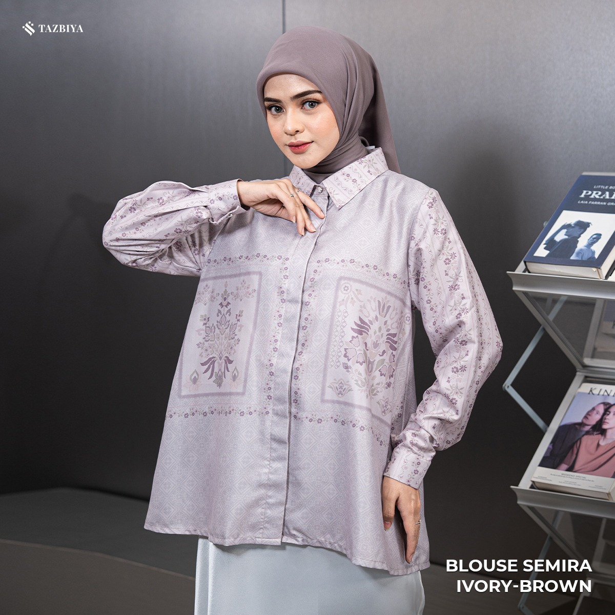 TAZBIYA BLOUSE SEMIRA SERIES | BLOUSE PREMIUM | ATASAN WANITA