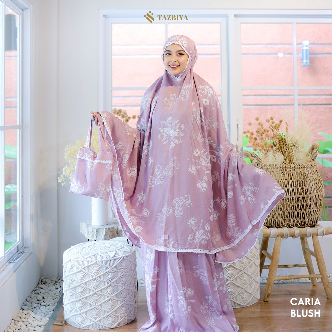 MUKENA TAZBIYA ALLOVER CARIA SERIES ALLSIZE
