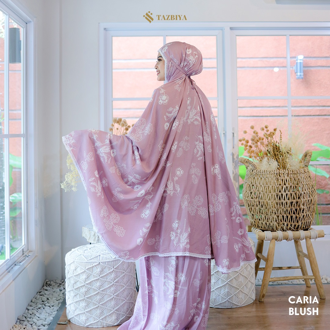 MUKENA TAZBIYA ALLOVER CARIA SERIES ALLSIZE