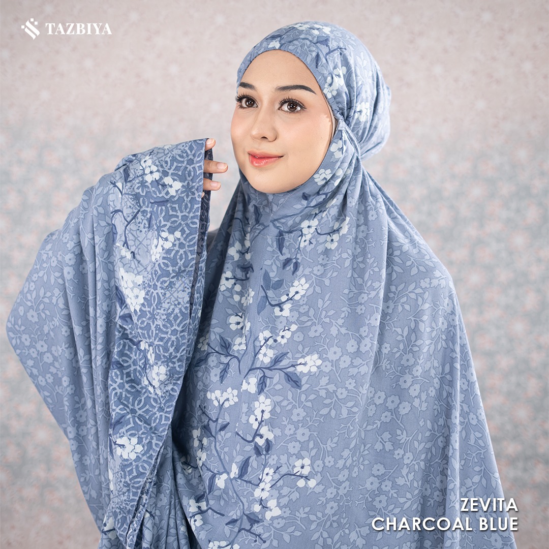 MUKENA TAZBIYA X KEMISO SAJADAH RAYON ZEVITA SERIES ALLSIZE