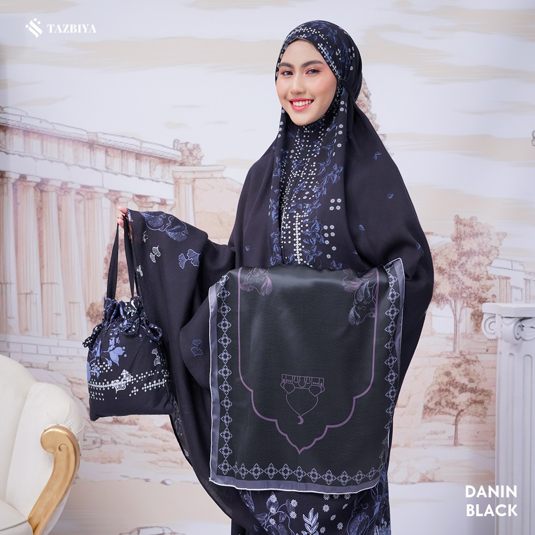MUKENA TAZBIYA SET SAJADAH 2IN1 DANIN SERIES ALLSIZE
