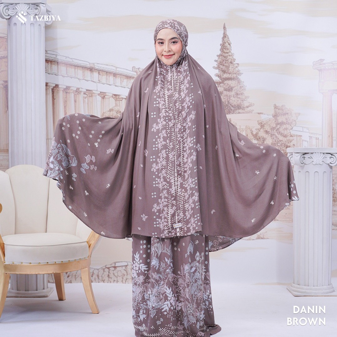 MUKENA TAZBIYA SET SAJADAH 2IN1 DANIN SERIES ALLSIZE