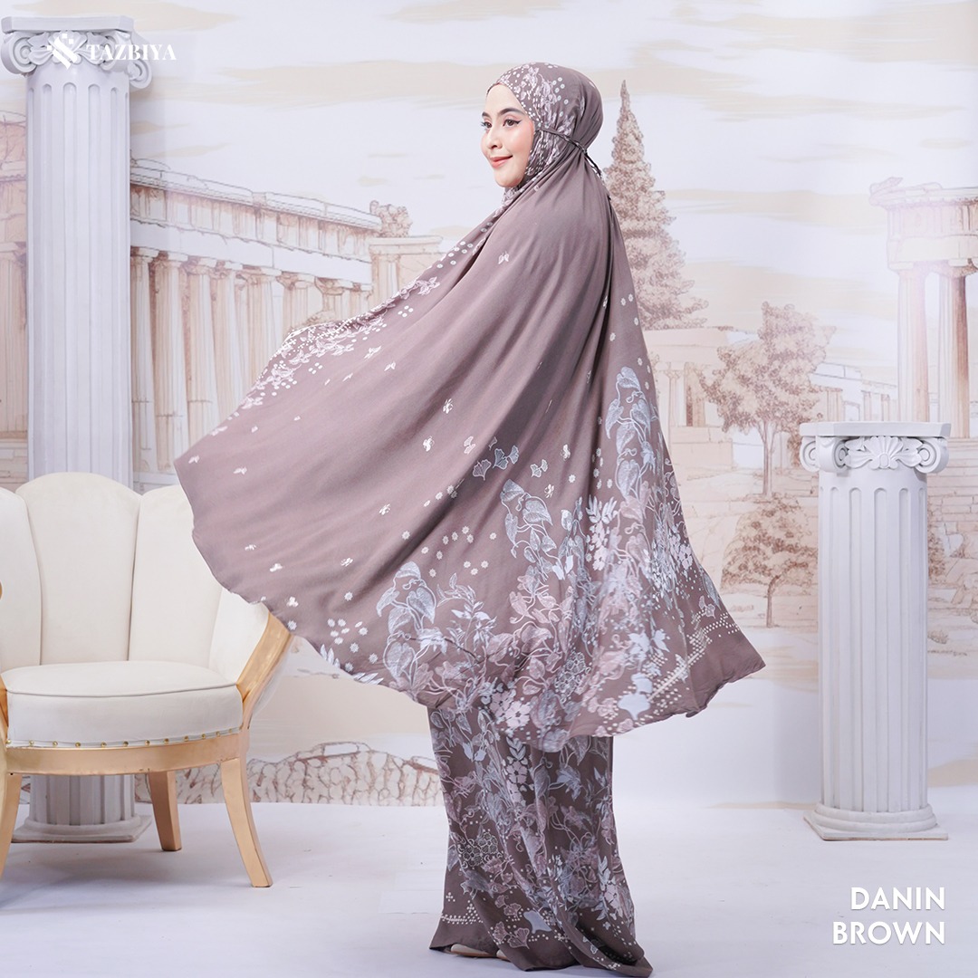MUKENA TAZBIYA SET SAJADAH 2IN1 DANIN SERIES ALLSIZE
