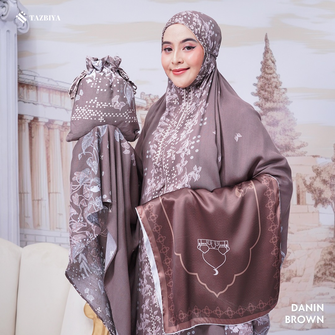 MUKENA TAZBIYA SET SAJADAH 2IN1 DANIN SERIES ALLSIZE
