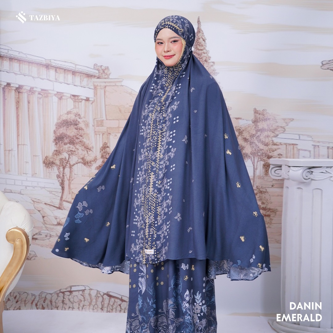 MUKENA TAZBIYA SET SAJADAH 2IN1 DANIN SERIES ALLSIZE
