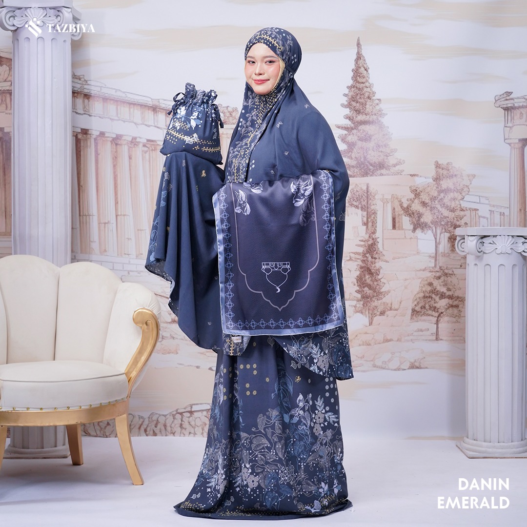 MUKENA TAZBIYA SET SAJADAH 2IN1 DANIN SERIES ALLSIZE