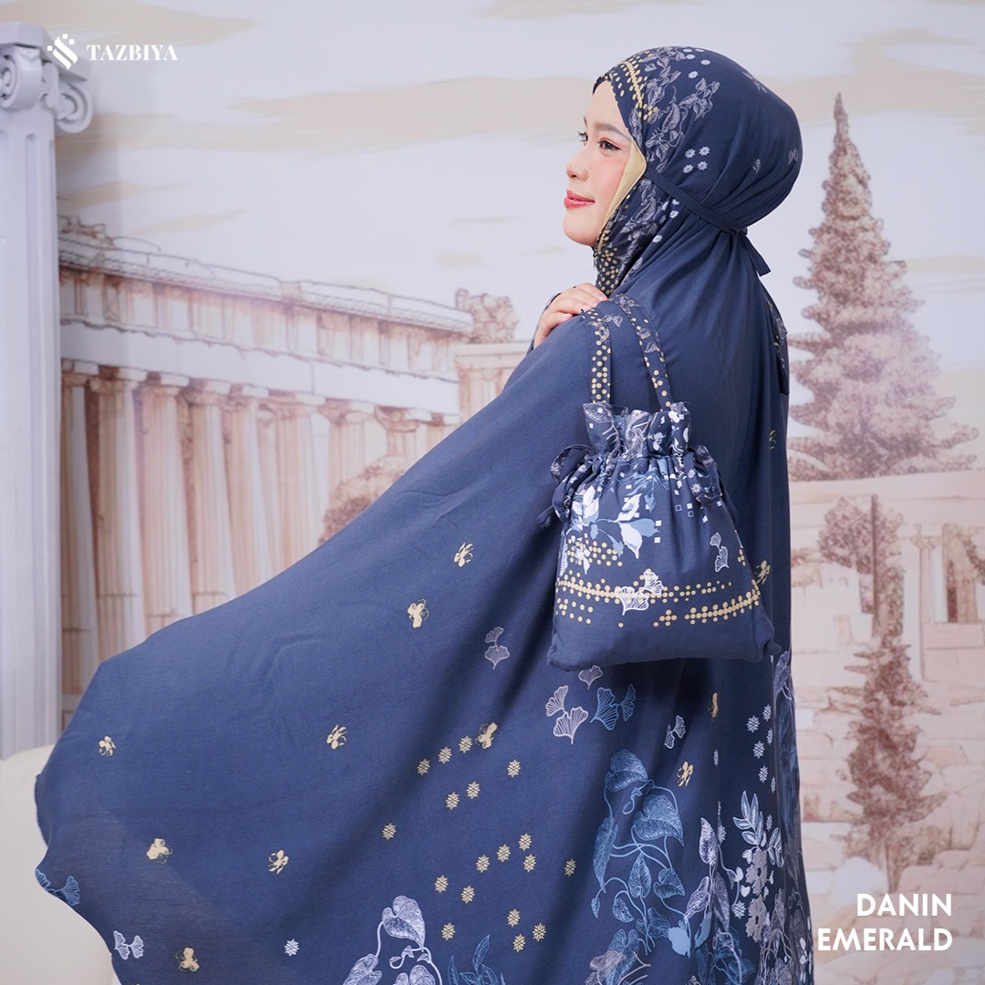 MUKENA TAZBIYA SET SAJADAH 2IN1 DANIN SERIES ALLSIZE