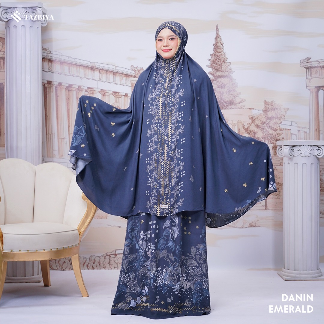 MUKENA TAZBIYA SET SAJADAH 2IN1 DANIN SERIES ALLSIZE