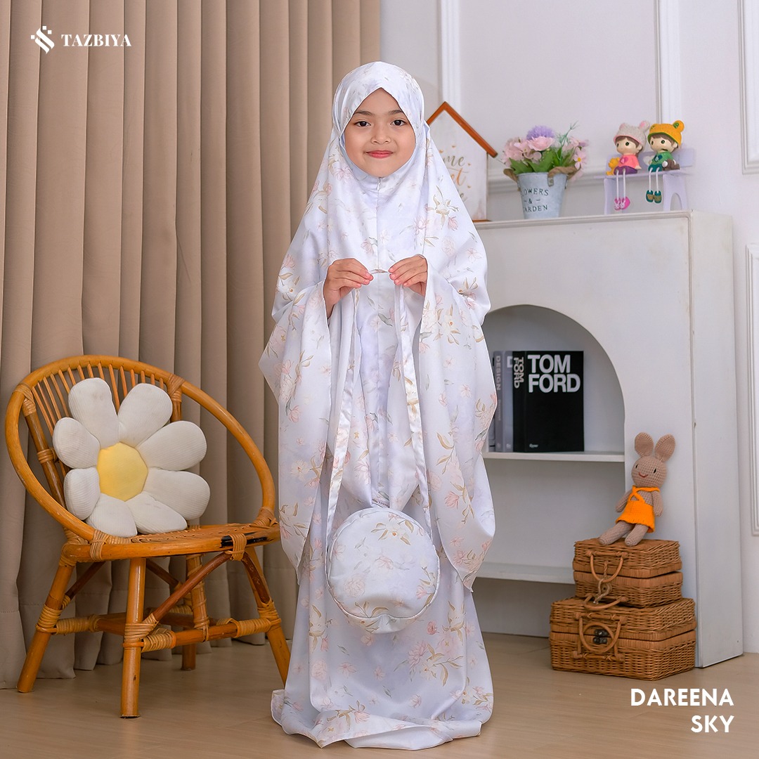 KOLEKSI MUKENA ANAK KECIL TAZBIYA I FREE TAS MUKENA