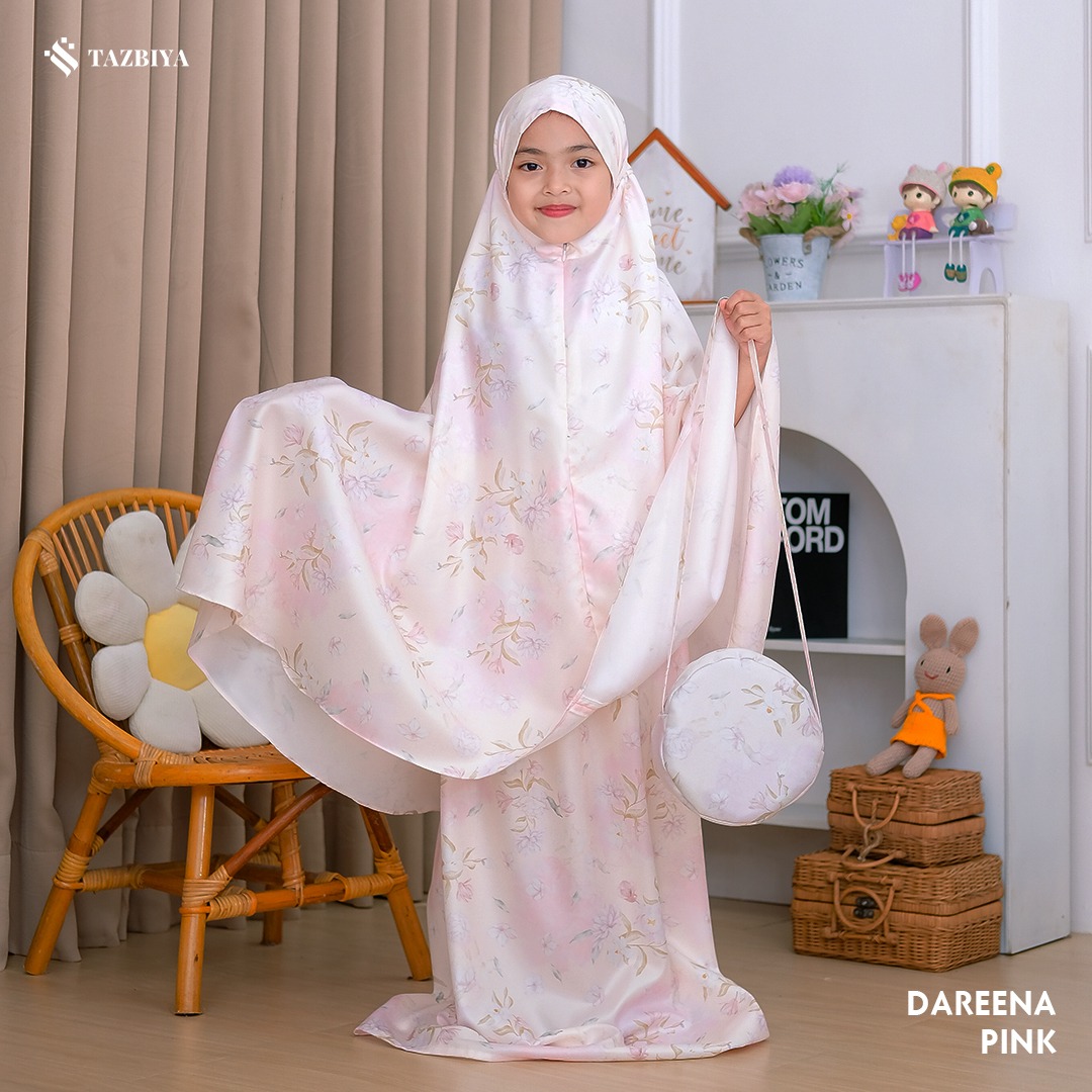 KOLEKSI MUKENA ANAK KECIL TAZBIYA I FREE TAS MUKENA
