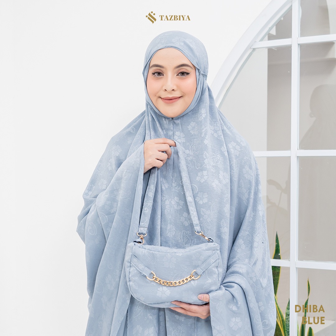 MUKENA PREMIUM SILK TAZBIYA DEWASA DHIBA SERIES