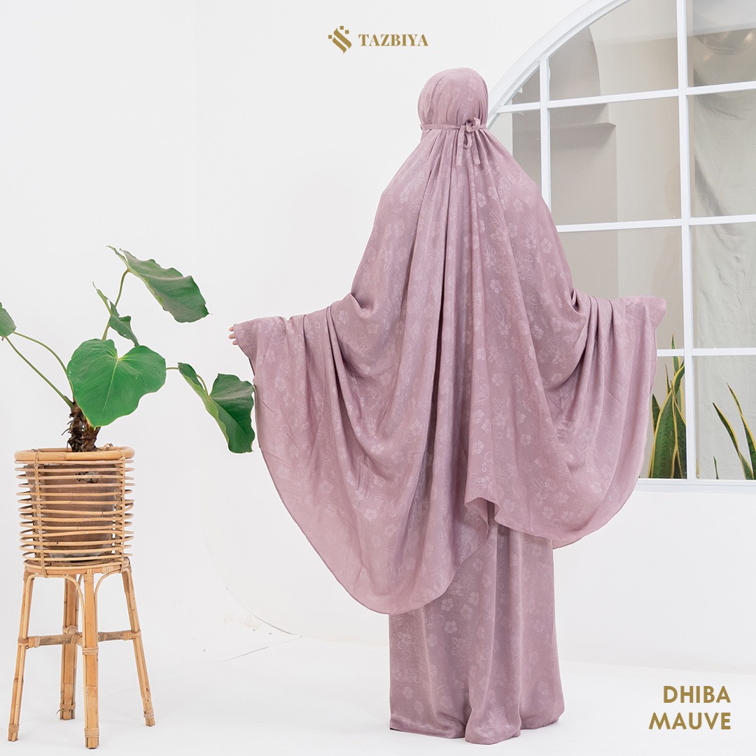 MUKENA PREMIUM SILK TAZBIYA DEWASA DHIBA SERIES