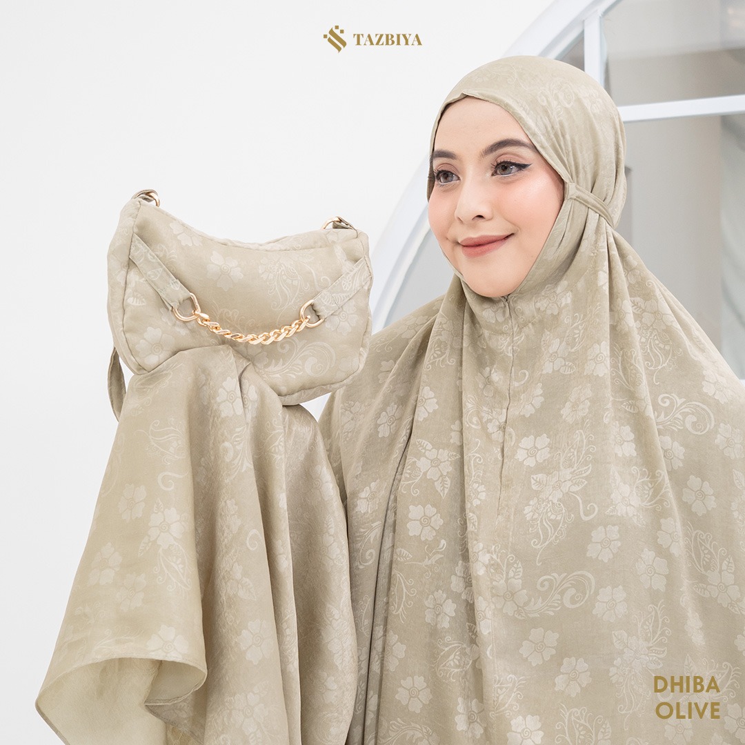 MUKENA PREMIUM SILK TAZBIYA DEWASA DHIBA SERIES