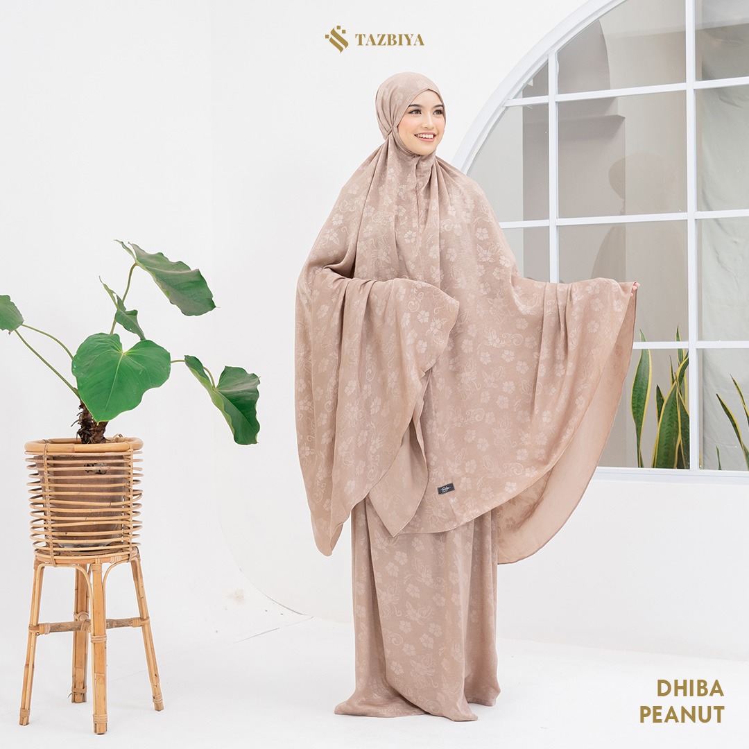 MUKENA PREMIUM SILK TAZBIYA DEWASA DHIBA SERIES