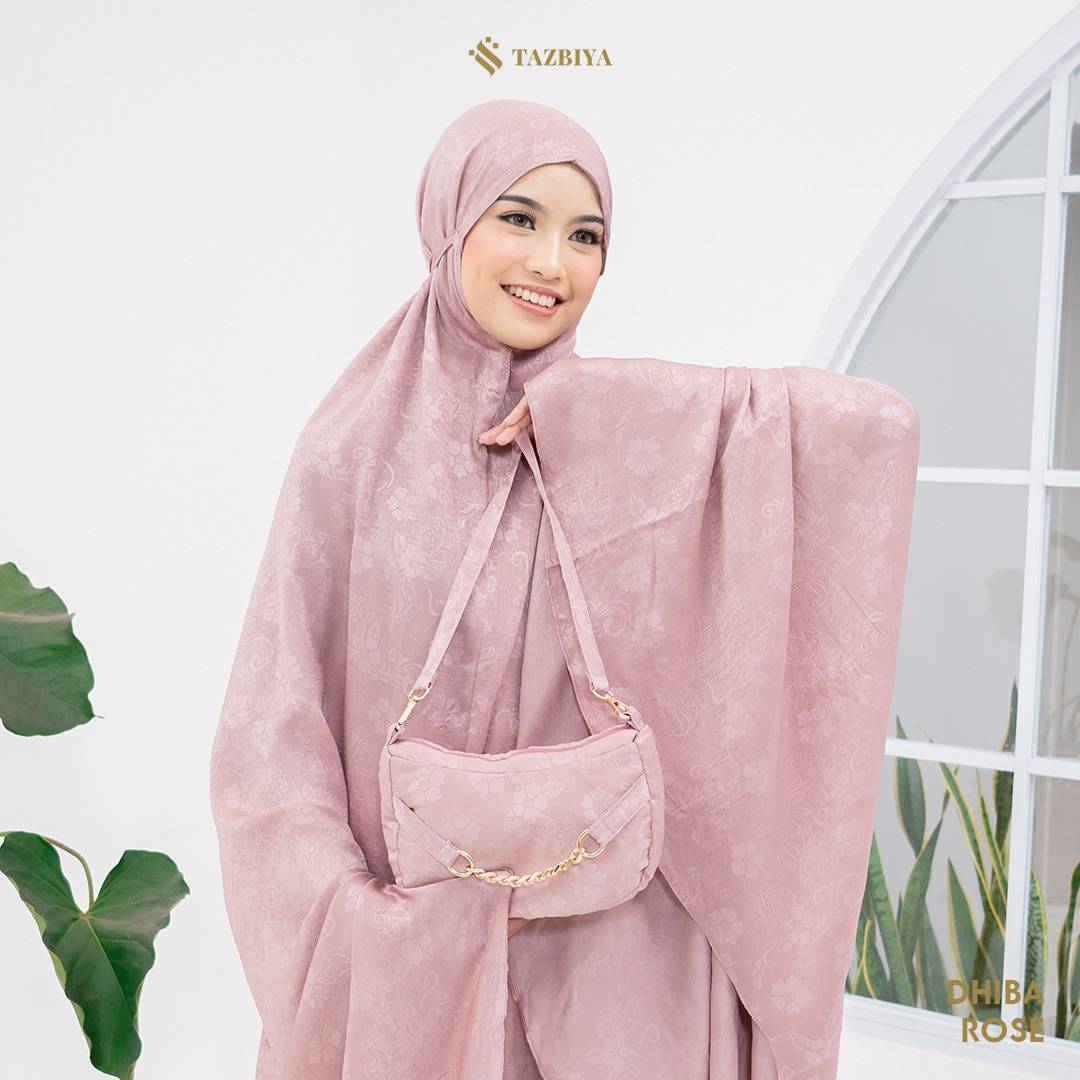 MUKENA PREMIUM SILK TAZBIYA DEWASA DHIBA SERIES