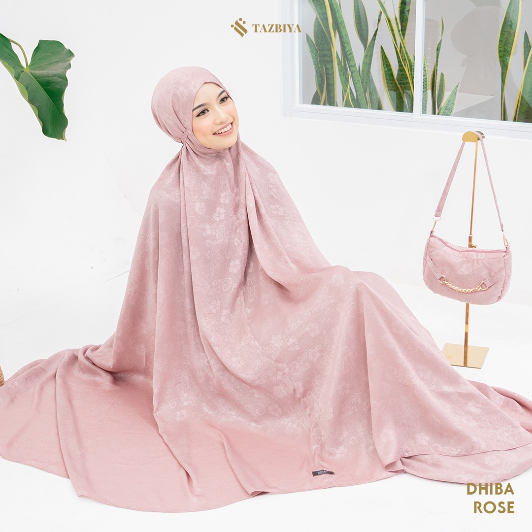 MUKENA PREMIUM SILK TAZBIYA DEWASA DHIBA SERIES