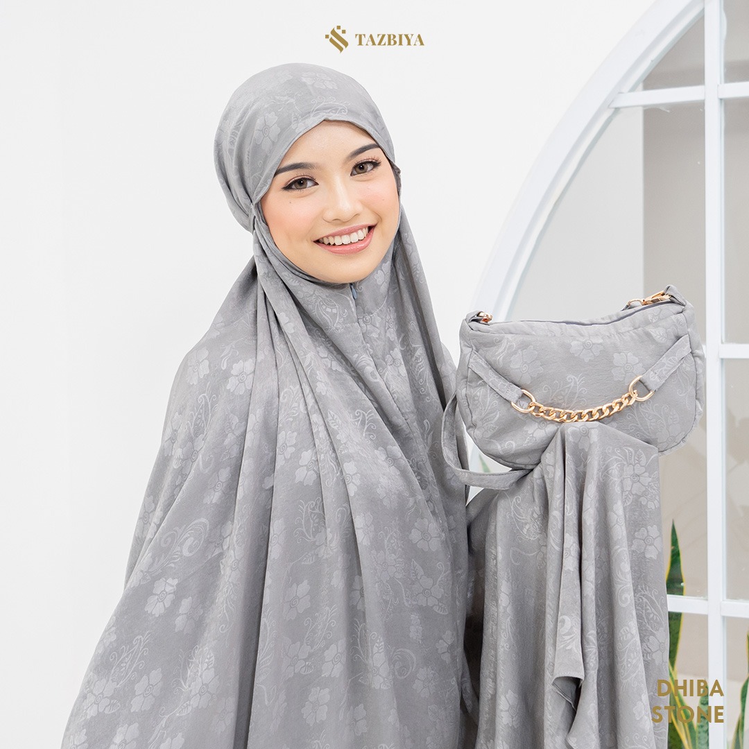 MUKENA PREMIUM SILK TAZBIYA DEWASA DHIBA SERIES