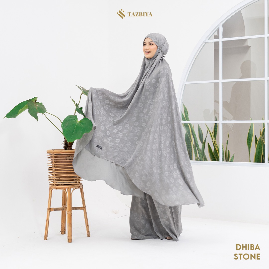 MUKENA PREMIUM SILK TAZBIYA DEWASA DHIBA SERIES