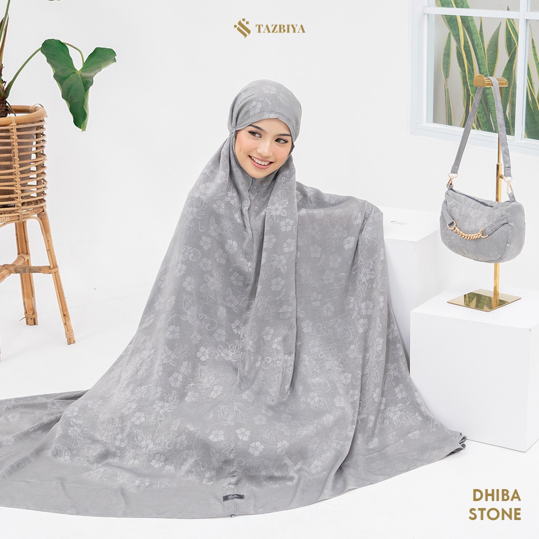 MUKENA PREMIUM SILK TAZBIYA DEWASA DHIBA SERIES