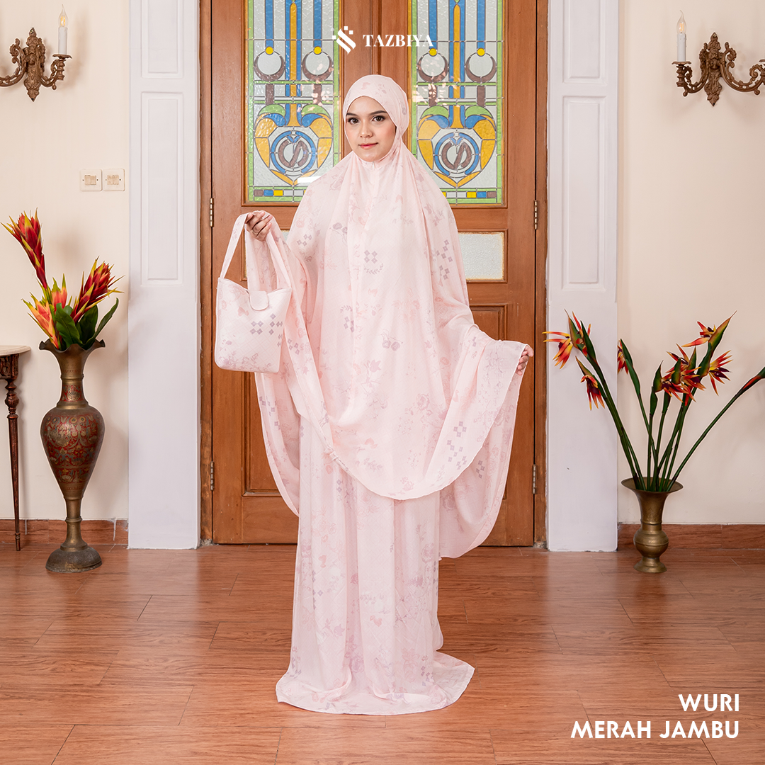 TAZBIYA DIANTI SERIES I Mukena 2IN1 Rayon Jumbo Dewasa