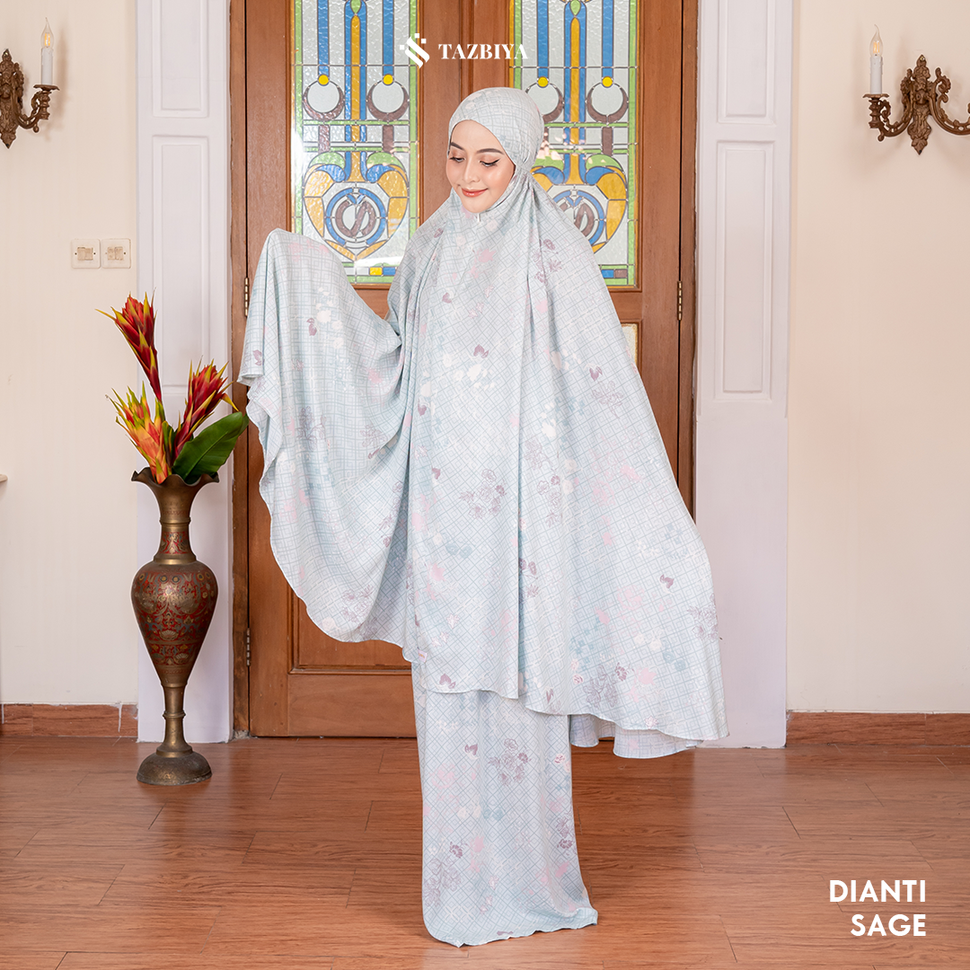 TAZBIYA DIANTI SERIES I Mukena 2IN1 Rayon Jumbo Dewasa